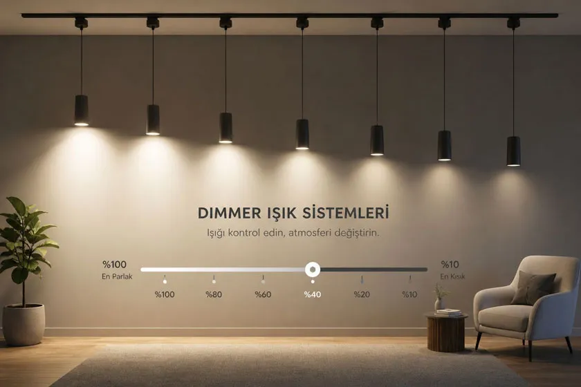 Evde Sıcak ve Loş Işık Nasıl Yapılır? (Dimmer Sistemleri)